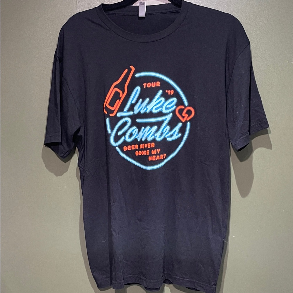 Black Luke Combs Tour T-Shirt